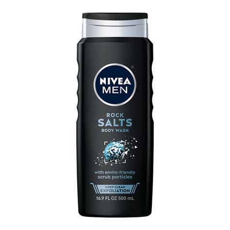 Nivea Men Deep Clean Rock Salts Body Wash Shop Body Wash At H E B