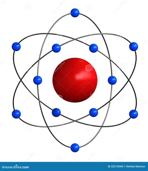 Estructura Atómica Foto De Archivo Imagen 32273040