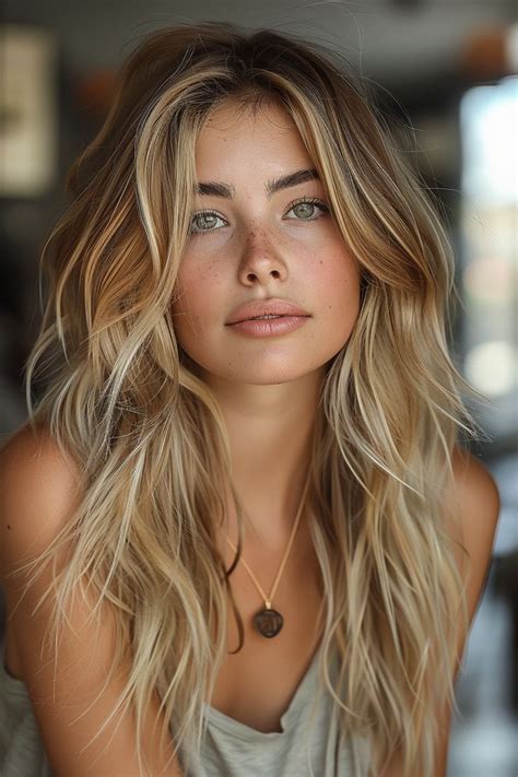 49 Sun Kissed Blonde Hair Ideas with Dark Roots en 2024 Luces en cabello castaño Cabello y