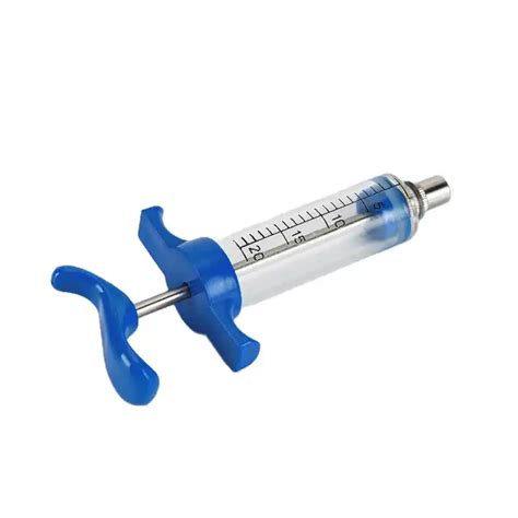 High Quality Veterinary Tpx Plastic Steel Syringe With Printing 5ml