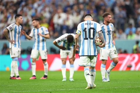 Argentina Finalista Del Mundial Goleó A Croacia 3 0 Con Un Messi