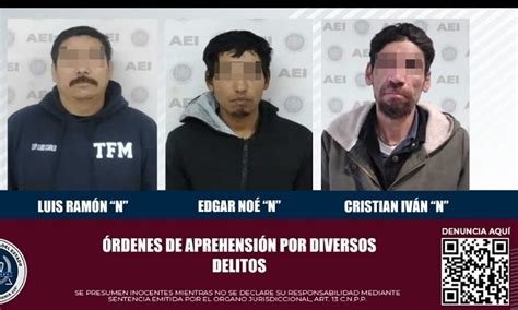 Tres Sujetos Son Aprehendidos Por Diversos Delitos En Tecate Fge