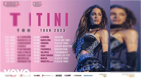 TINI Entradas ya disponibles TOUR 2023 España YouTube