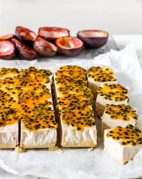 No Bake Passionfruit Slice Artofit