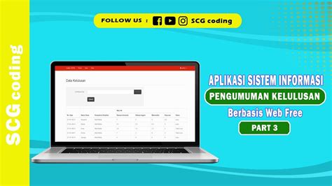 Aplikasi Sistem Informasi Pengumuman Kelulusan Berbasis Web Free Part