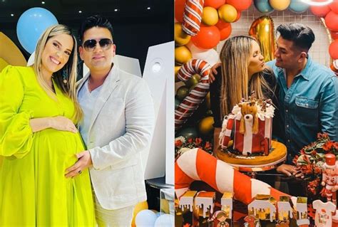 Deyvis Orosco Y Cassandra Celebran El Primer Mes De Su Hijo Con Fiesta