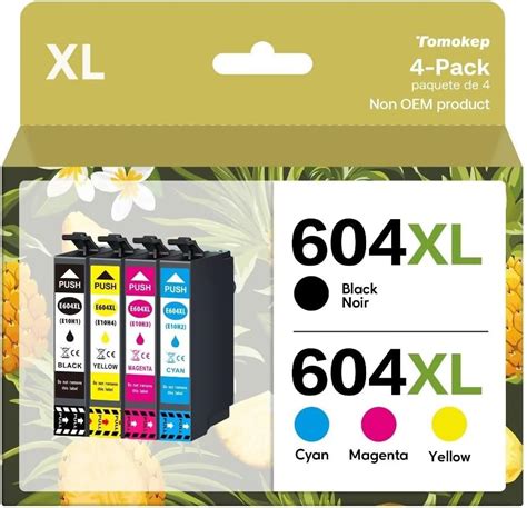 Tomokep Xl Ink Cartridges Multipack High Yield Replacement For