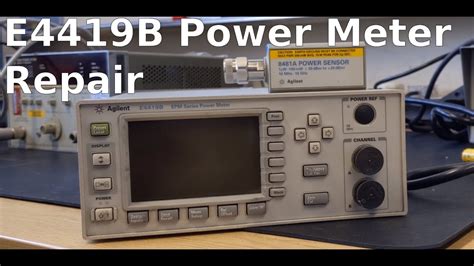 #3 [Repair/RF] E4419B power meter - YouTube