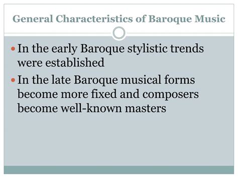 Ppt The Baroque Period Powerpoint Presentation Free Download Id