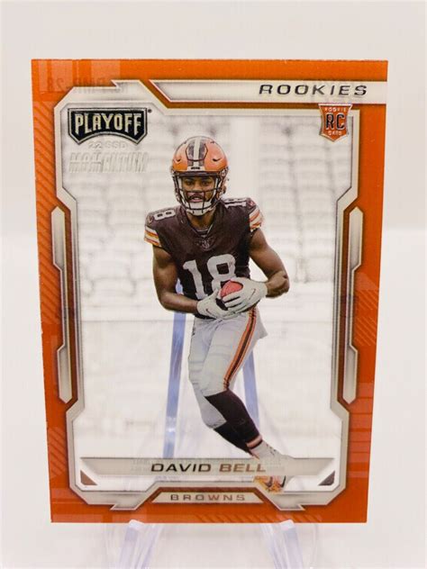 Panini Chronicles Playoff Momentum Rookie Rc David Bell Pmr