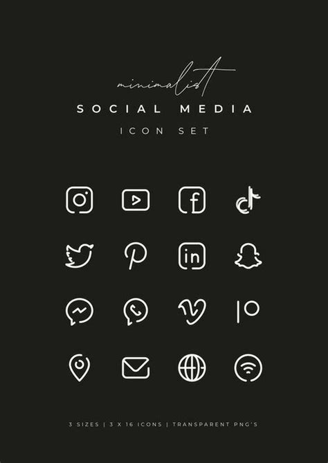 Pin by Rosario on Aesthetic in 2020 | Social media icons, Ios icon ...