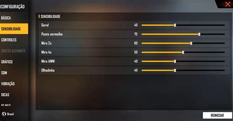 Qual É A Melhor Sensibilidade Do Free Fire - Sensibilidade Free Fire: melhores combinação para CAPA automático ...