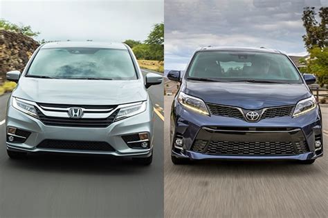 2018 Honda Odyssey Vs 2018 Toyota Sienna Which Is Better Autotrader