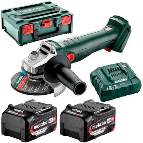 Metabo Bruska 18V 2x4Ah W18 L 9-125 QUICK | MALL.CZ