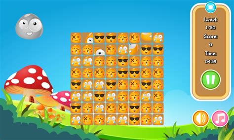 🕹️ Play Emoji Match Game Free Online Connect 3 Emojis Video Game For