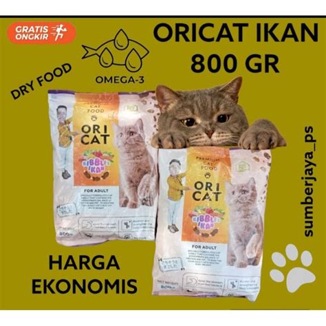 Jual Ori Cat Adult Freshpack Kemasan Gr Oricat Makanan Kering