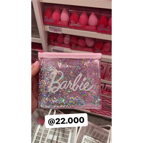 Jual Stationary Miniso X Barbie Tempat Serbaguna Tab Set Shopee