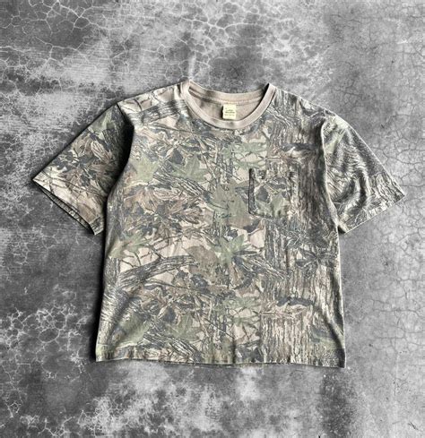 Vintage Single Stitch Boxy Fit Blank Camo Tee Grailed