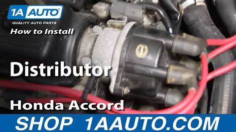 How To Replace Distributor Honda Accord How To Repair Distri