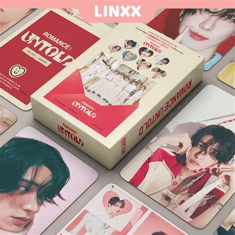 LINXX 55 Pcs ENHYPEN ROMANCE UNTOLD Album Lomo Card Kpop Photocards