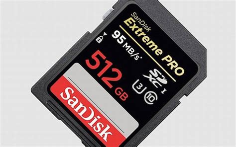 Sandisk Releases 512gb Sd Card The Worlds Largest Ohgizmo