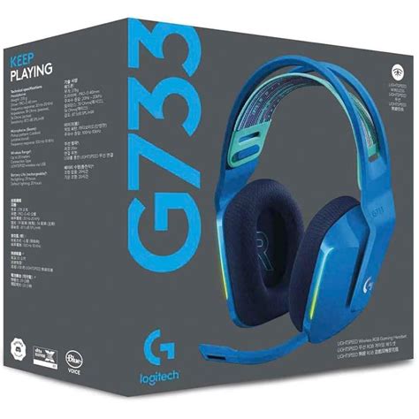 Auricular Inalambrico Logitech G733 Blue