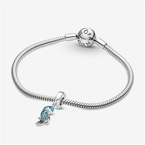 Hạt Vòng Charm Pandora Murano Glass Cute Octopus Dangle 791679C01 Nhiều