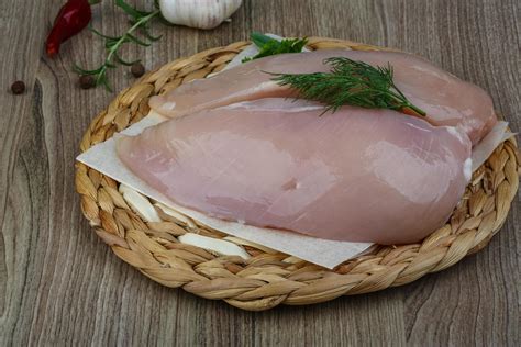 Raw chicken breast 12280469 Stock Photo at Vecteezy