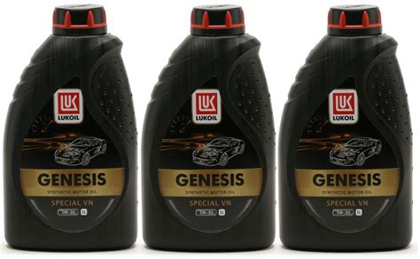 Lukoil Genesis special VN 5W-30 Motoröl 3x 1l = 3 Liter - SAE 5W-30 ...
