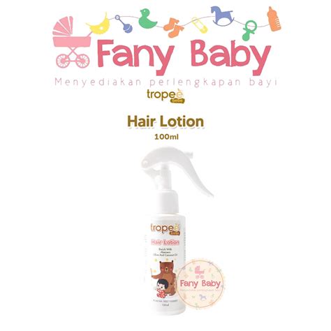 Jual Tropee Bebe Hair Lotion Enrich With Aloe Vera Olive And Coconut