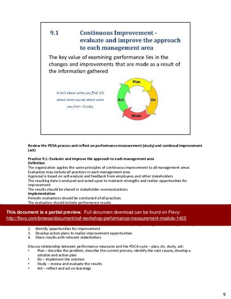 Ppt Organizational Excellence Framework Performance Measurement 80