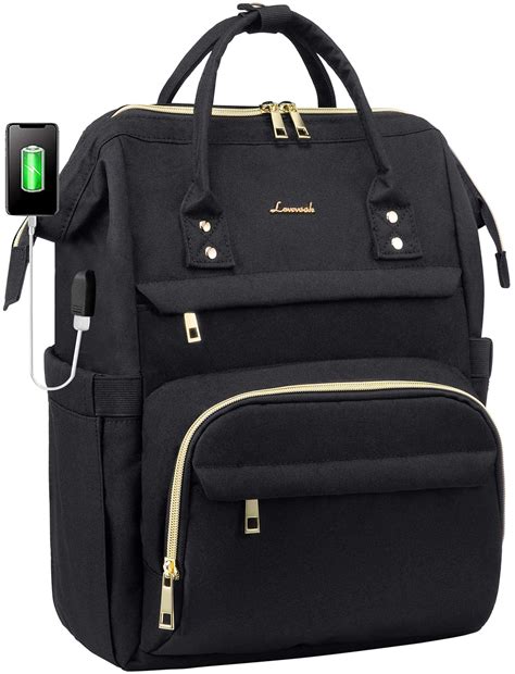 LOVEVOOK Laptop Backpack Women Teacher Backpack Nurse Bags, 15.6 Inch