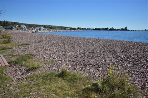 Grand Marais Campground Beach Minnesota Lake Superior Beach