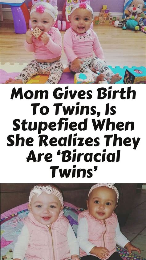 Mom Gives Birth To Twins Is Stupefied When She Realizes They Are