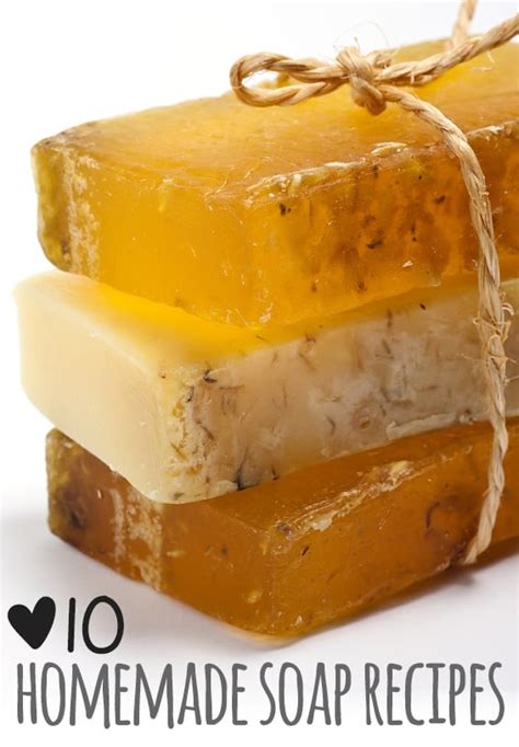 10 Homemade Soap Recipes