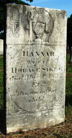 Hannah Bliss Sikes 1797 1823 Memorial Find A Grave