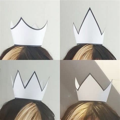 A4 Diy Printable Crown Templates To Make Foam Crowns Artofit