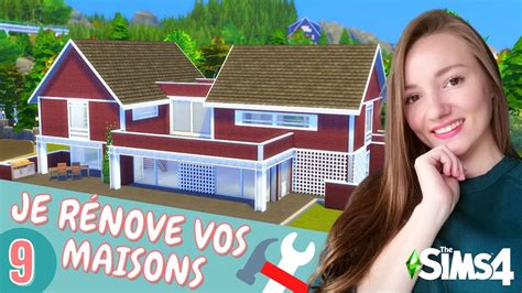 Je rénove VOS maisons Il faut créer la maison de rêve de 3 amis SIMS