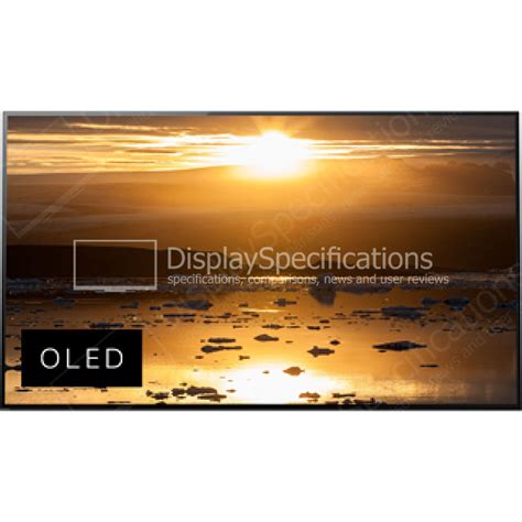 64.5" Sony KD-65A1 - Specifications