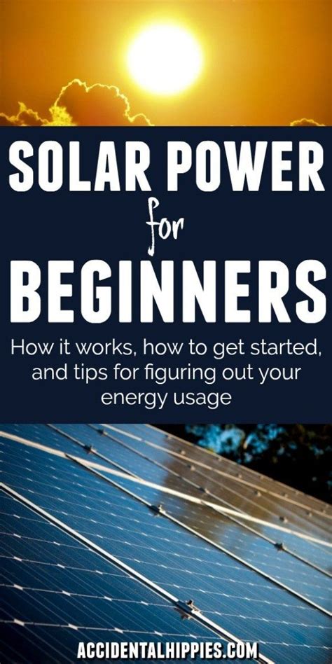 Getting Started With Solar Power A Beginner S Guide Artofit