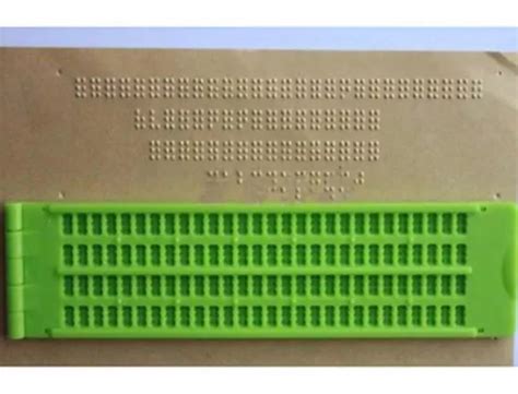 Regletas Escritura En Braille Incluye Punz N Mebuscar M Xico