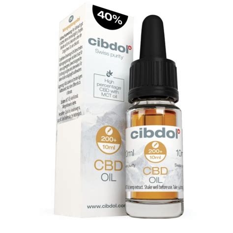 Olejek MCT CBD 40 10ml Cibdol