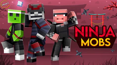 Ninja Mobs By The Craft Stars Minecraft Skin Pack Minecraft Bedrock