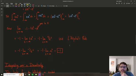 Calc Ii Improper Integrals Youtube