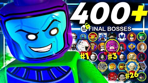 All LEGO Game FINAL Bosses Ranked From WORST To BEST YouTube