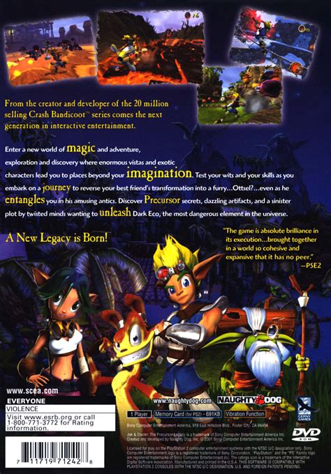 Jak And Daxter The Precursor Legacy Details Launchbox Games Database