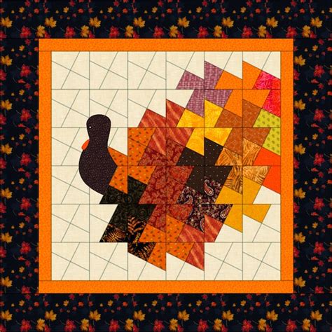 Turkey Quilt Pattern - Etsy