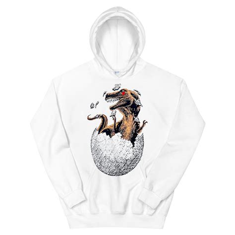 Funny Dinosaur Eggs T Rex Hoodie Clothpedia