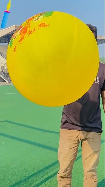 How Many Pumps Explode The Giant Ballon🎈😨 Shorts Youtube