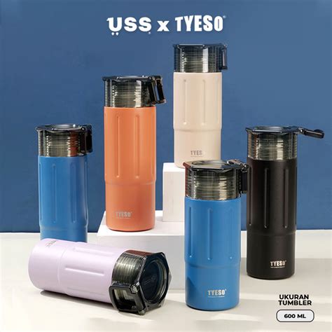 Jual USS X Tyeso Tumbler Minum Premium Stainless Korea 600ml TS 8823